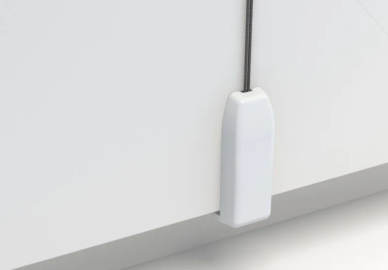 på ramen med Slim klämfäste (utan borrning)