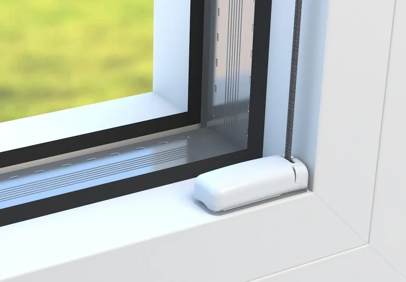 i glasningsrabatten (med borrning)