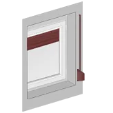 höger - sett från rummets sida