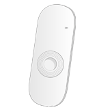 1-kanals handhållen sändare