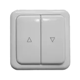 Med infälld brytare