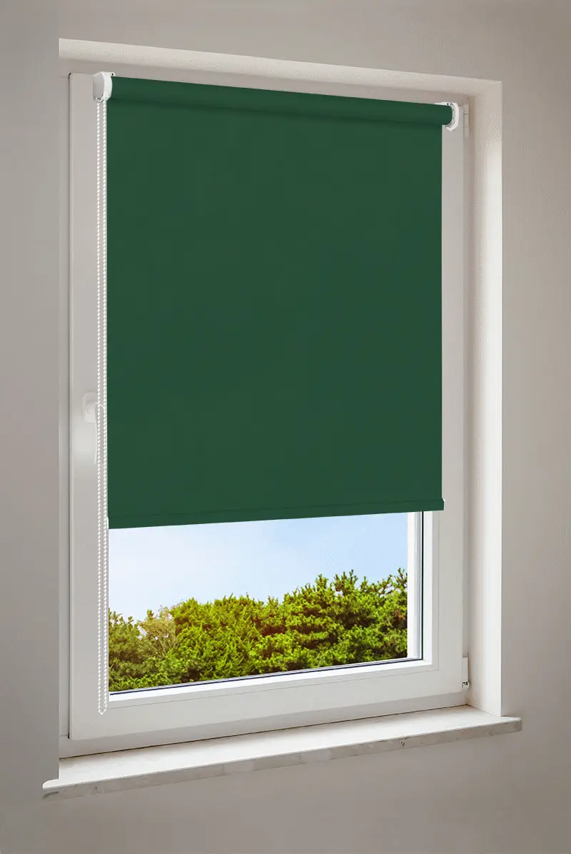 Rullgardin mörkgrön | mörkläggning