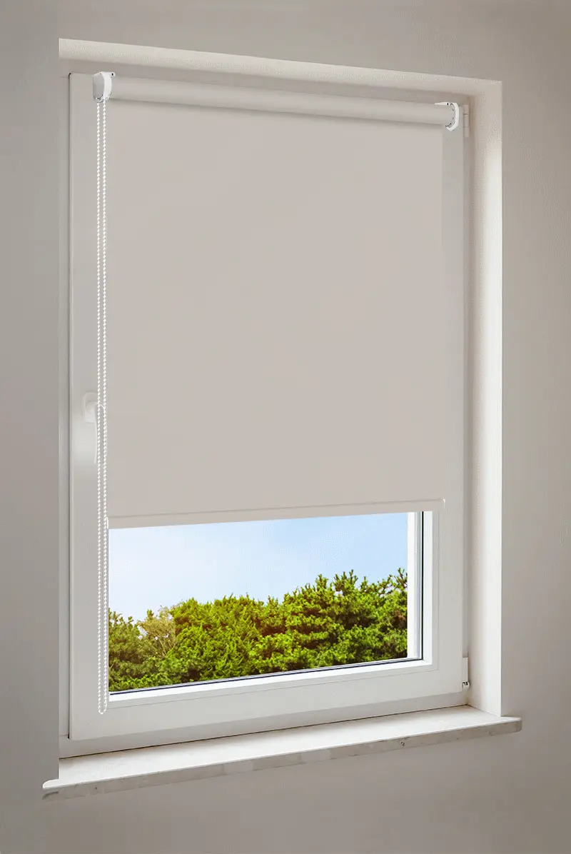 Rullgardin djup beige | mörkläggning