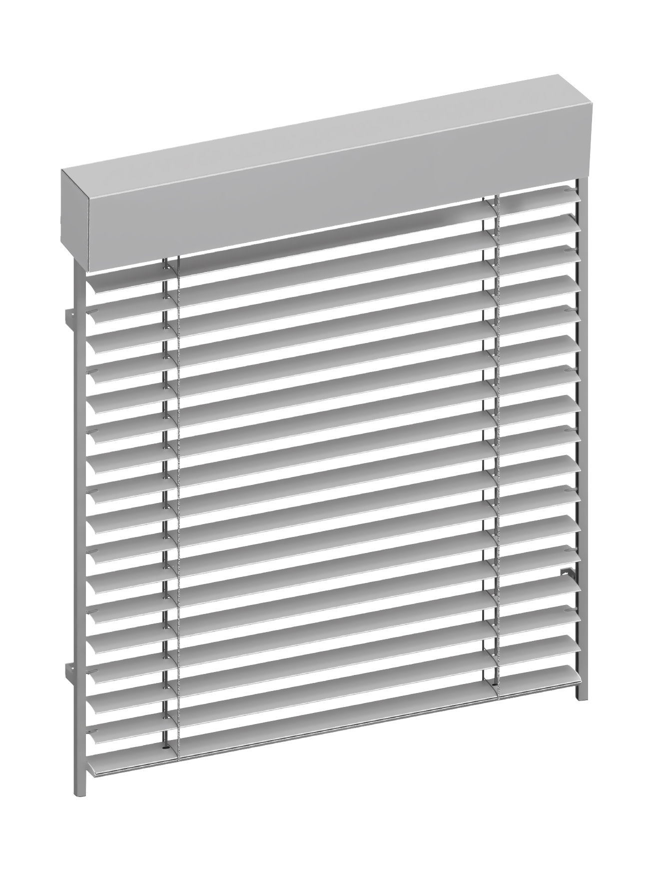 Utvändig persienn silver | RAL9006