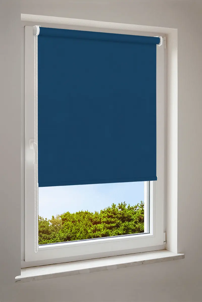 Rullgardin, mellantransparent