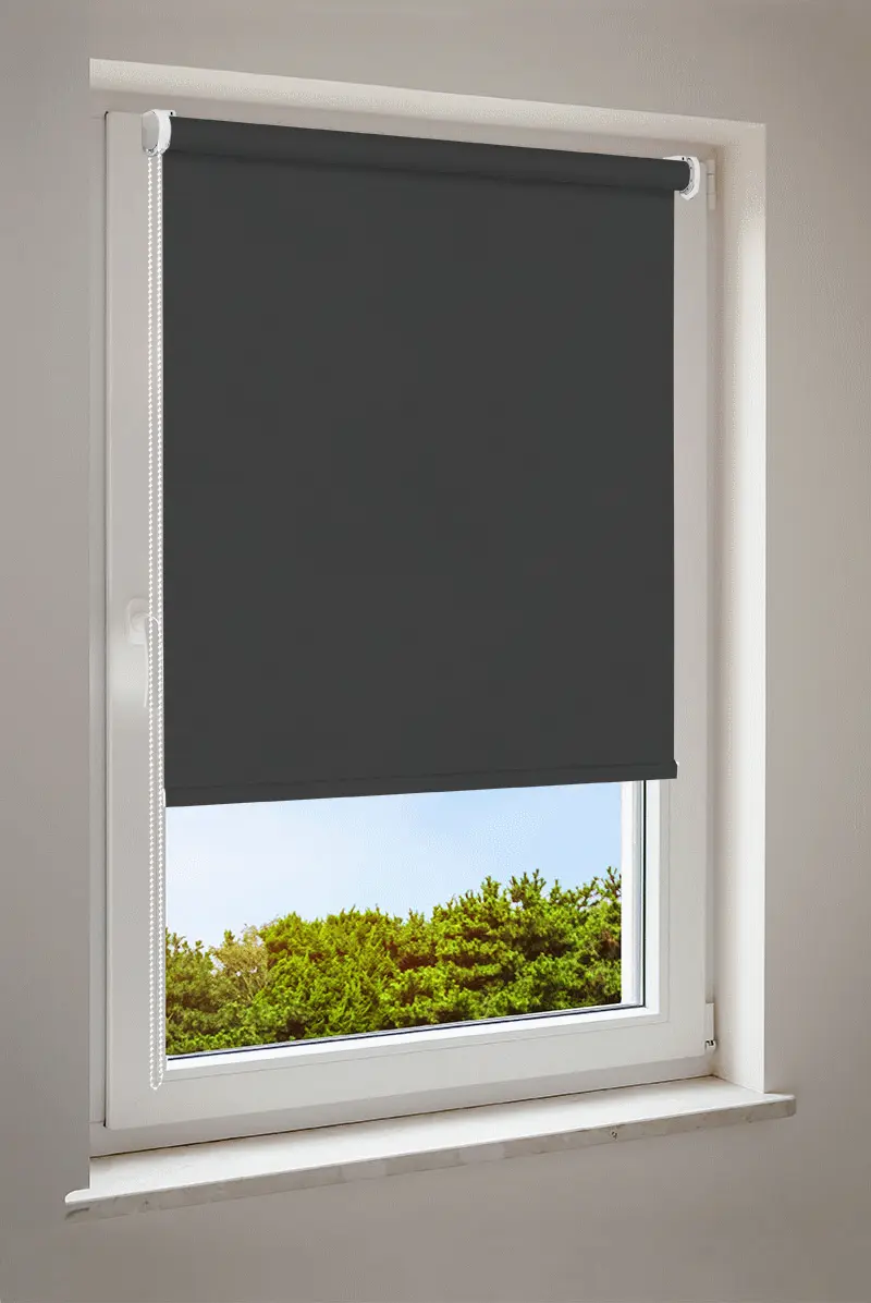 Rullgardin antracit | halvtransparent