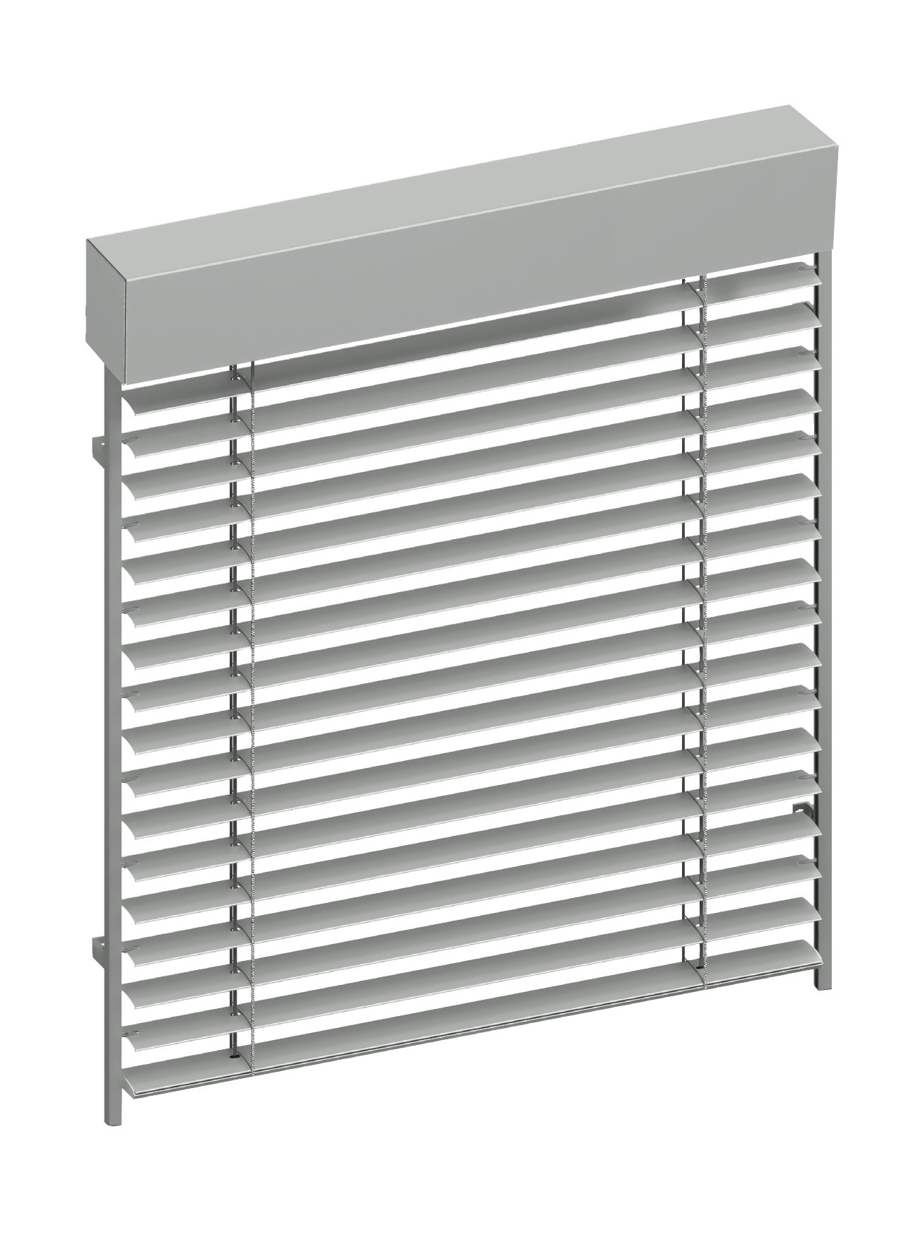 Utvändig persienn Dammgrå | RAL7037