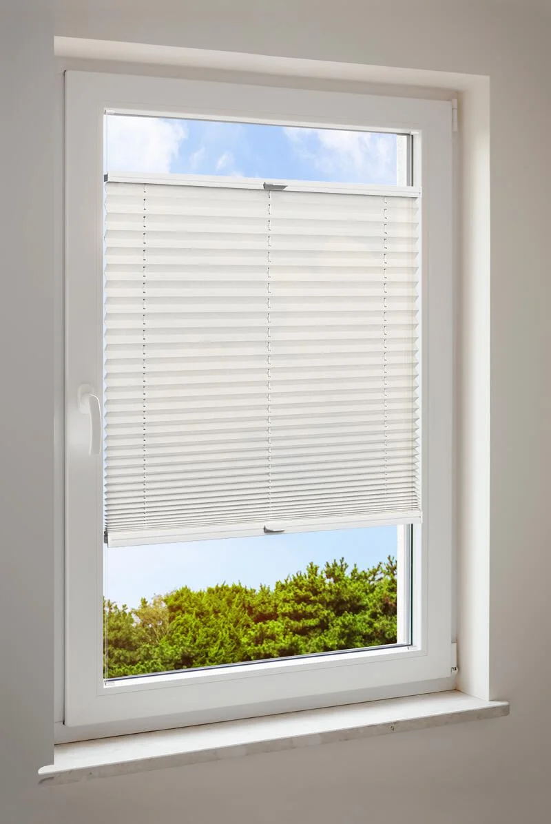 Plisserad blind cream basic