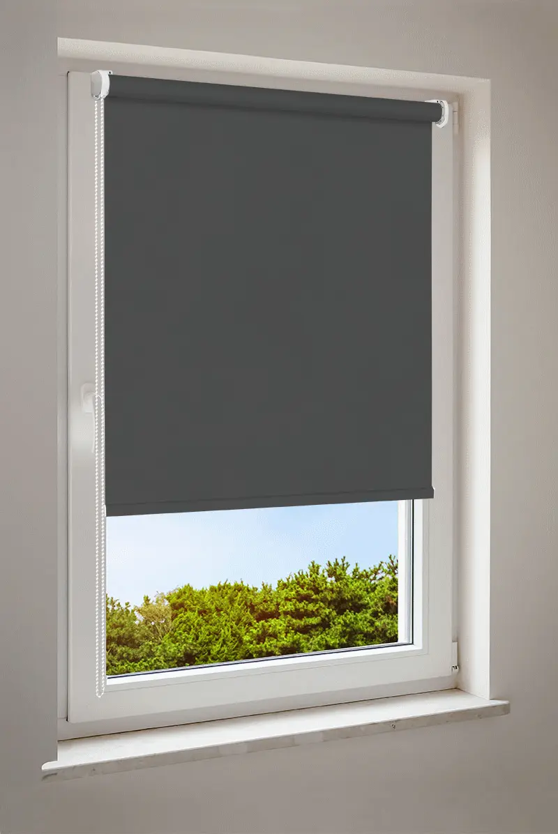 Rullgardin mörkgrå | mörkläggning