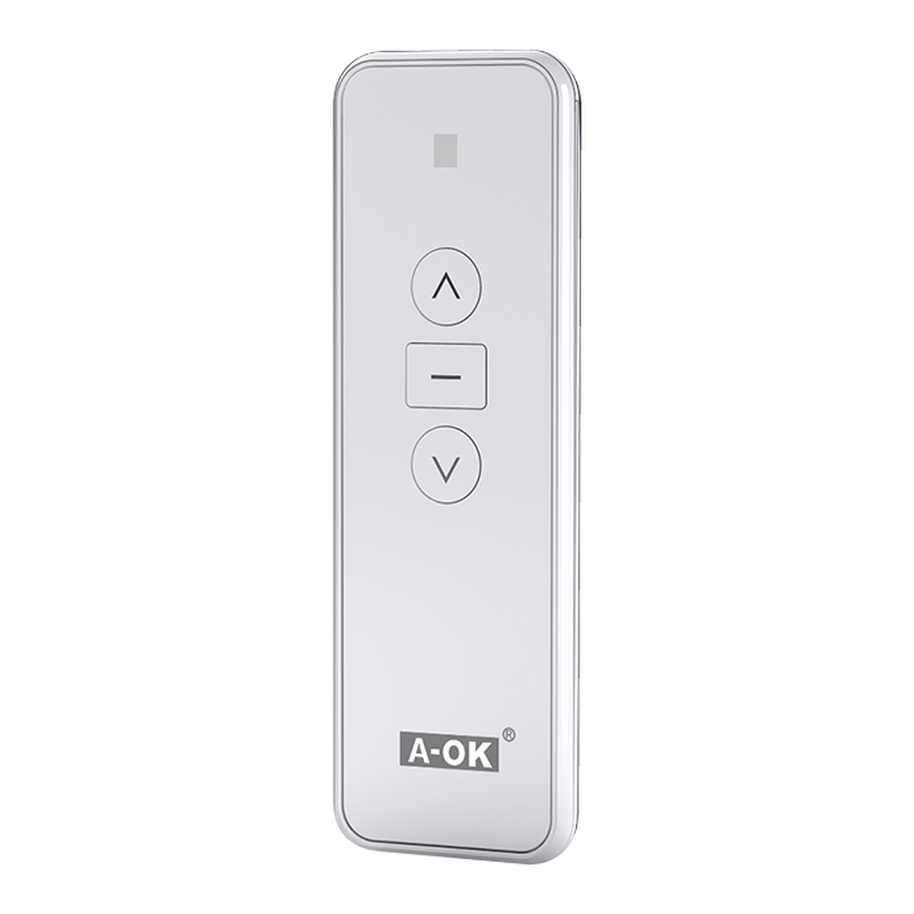 A-OK AC123-01 – handhållen fjärrkontroll med 1 kanal, vit