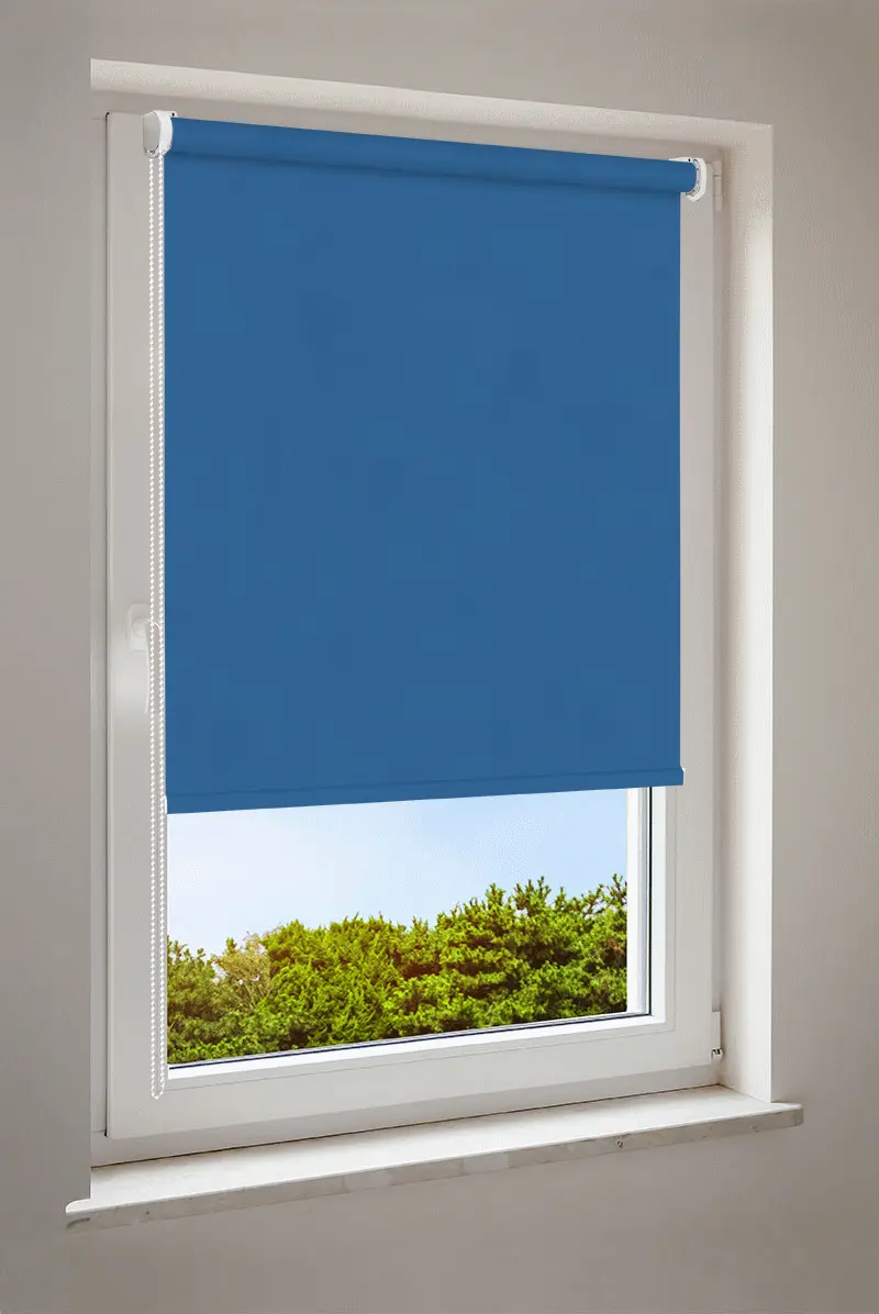 Rullgardin marinblå | mörkläggning