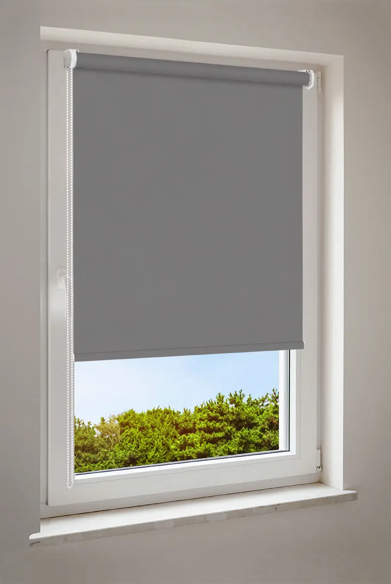 Rullgardin grå | mörkläggning