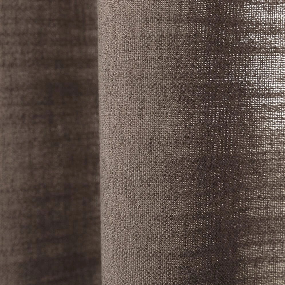 Vorhang Ramie Taupe