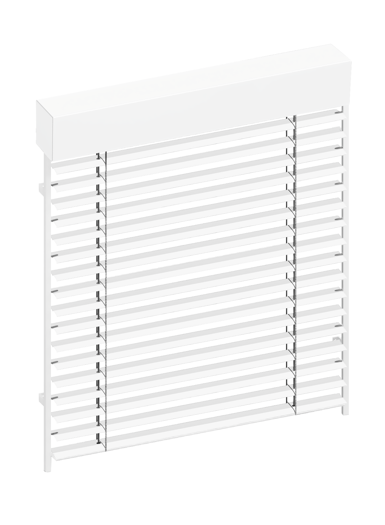 Utvändig persienn Z90 Vit | RAL9016