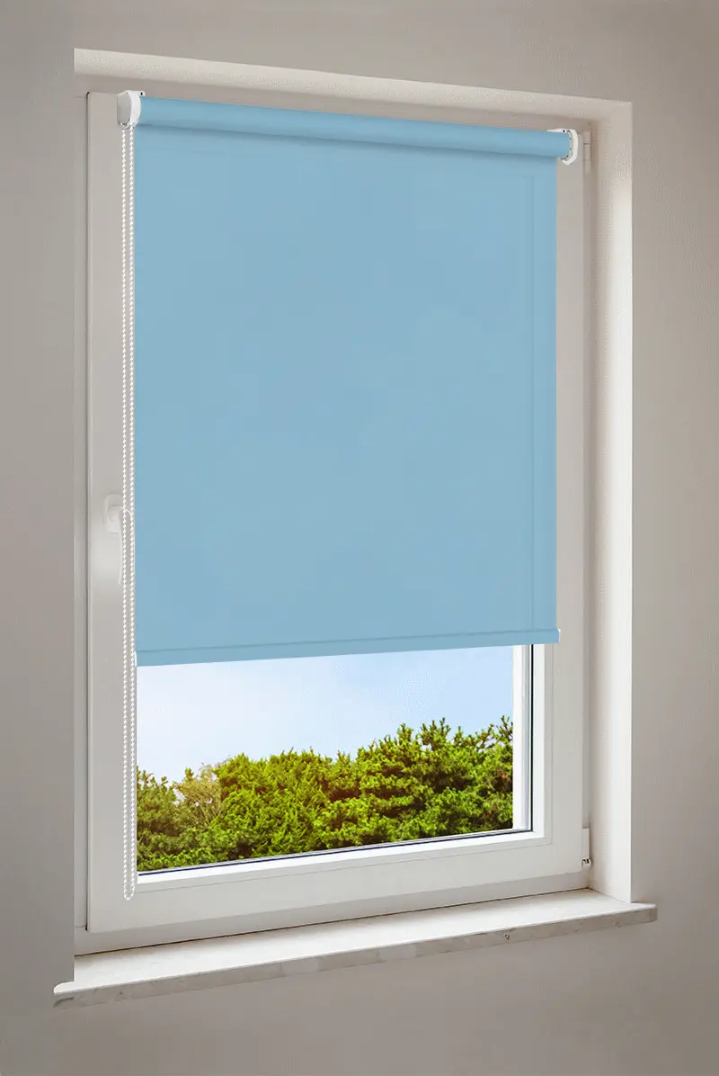 Rullgardin till himmelsblå | halvgenomskinlig