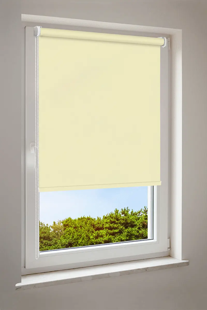 Citrongul rullgardin | halvgenomskinlig