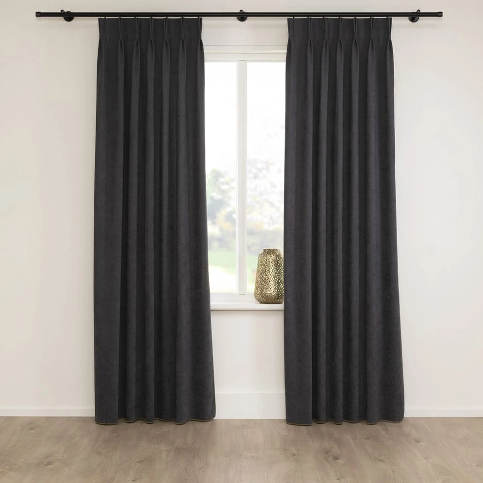 Vorhang Charming Dunkeltaupe 58
