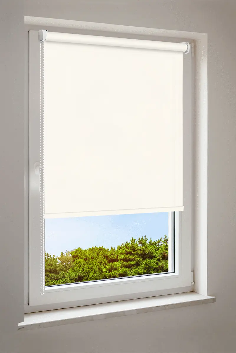 Rullgardin ljus beige | halvtransparent