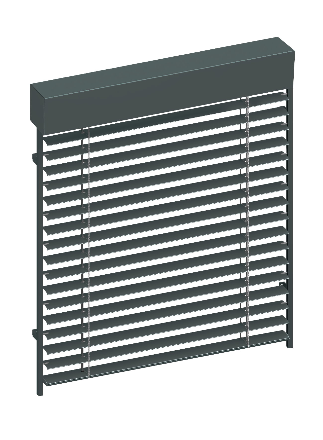 Utvändig persienn basaltgrå | RAL7012
