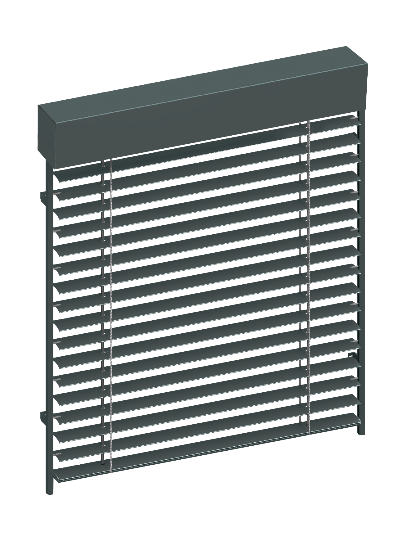 Utvändig persienn Z90 basaltgrå | RAL7012