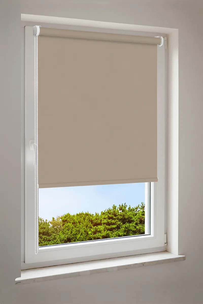 Rullgardin ljusbrun | halv dimout