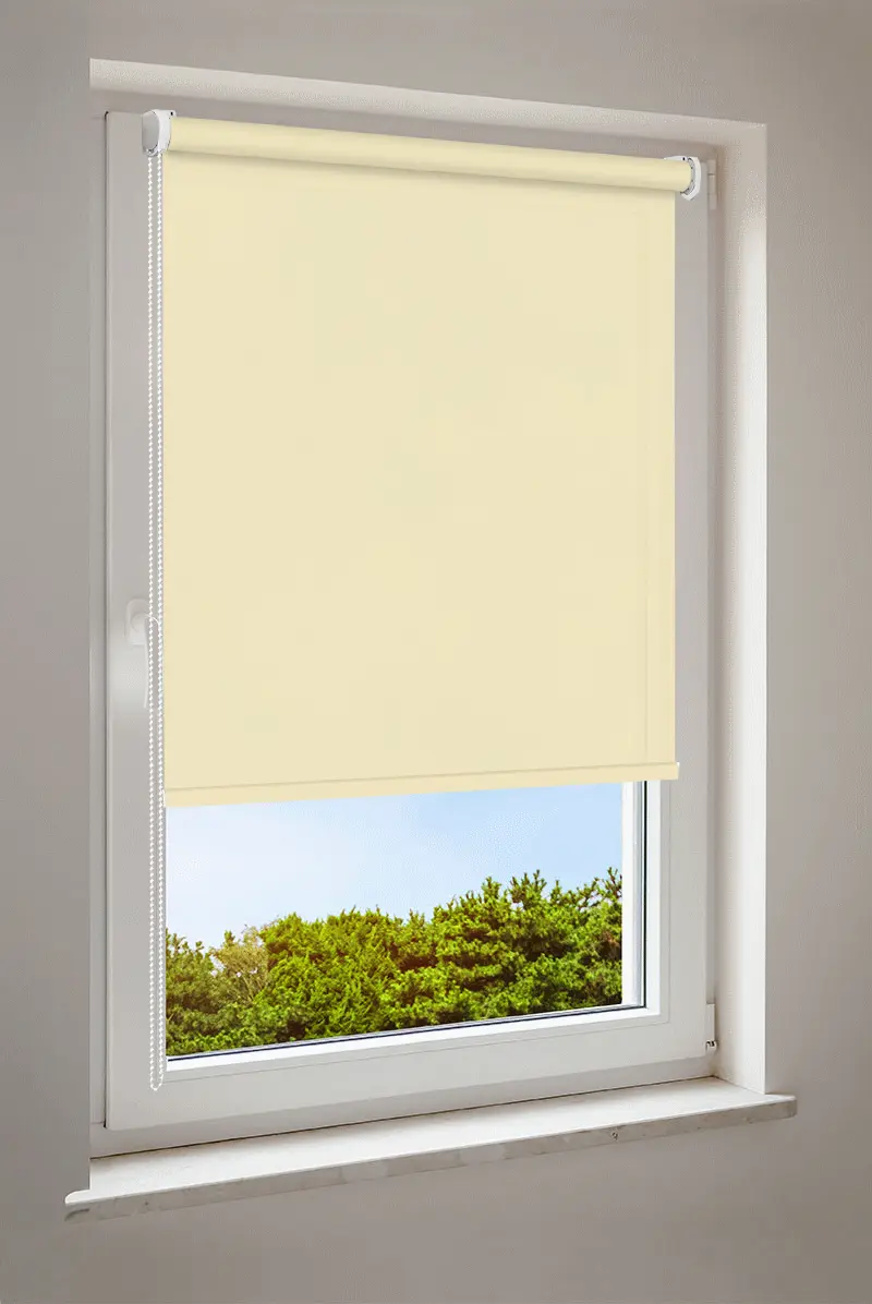 Rullgardin gul | halvtransparent