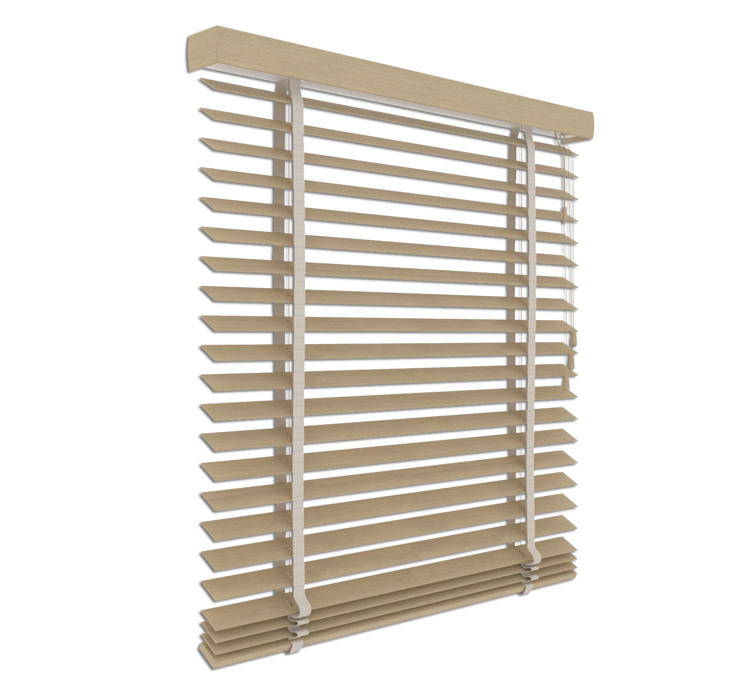Persienn av trä Aspen | 50 mm lamell