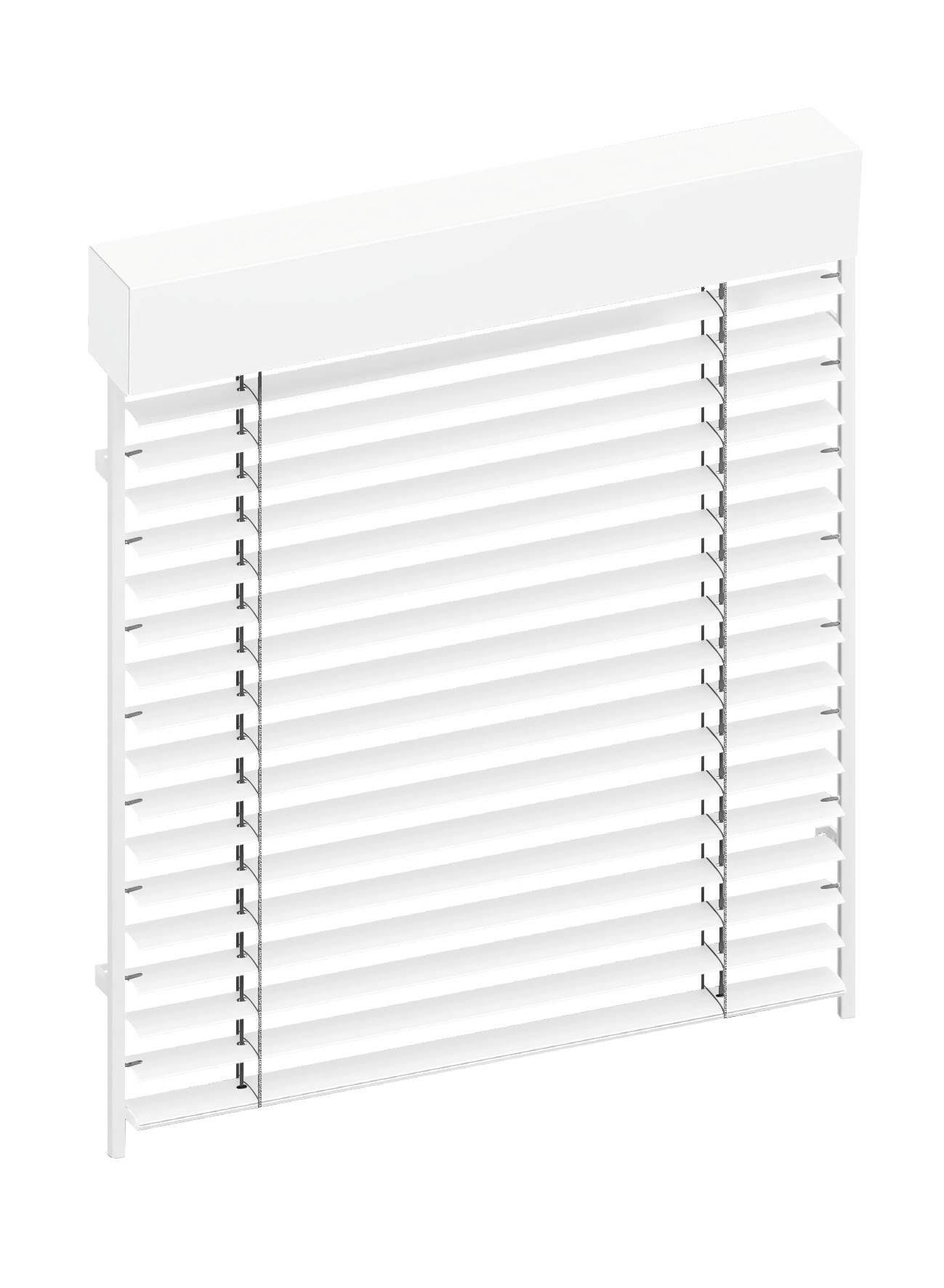 Utvändig persienn C65 Vit | RAL9016